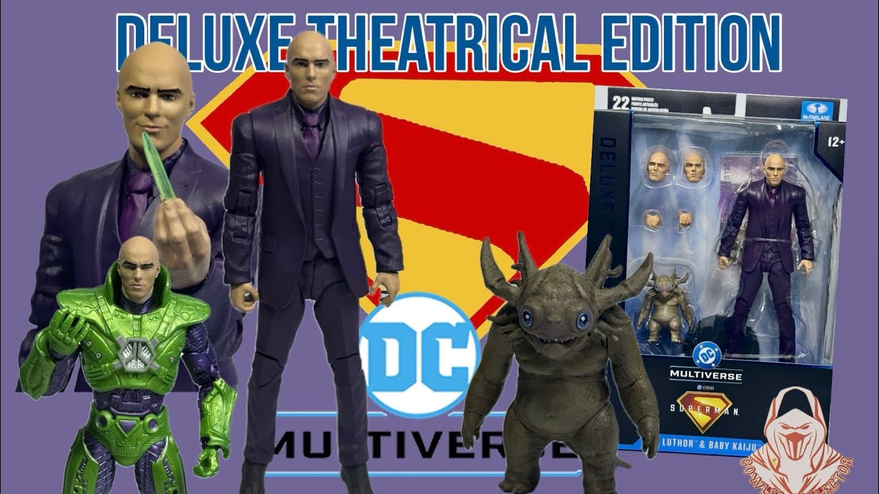 Evil Evolves: Inside the McFarlane Lex Luthor & Baby Kaiju Deluxe Action Figure!!