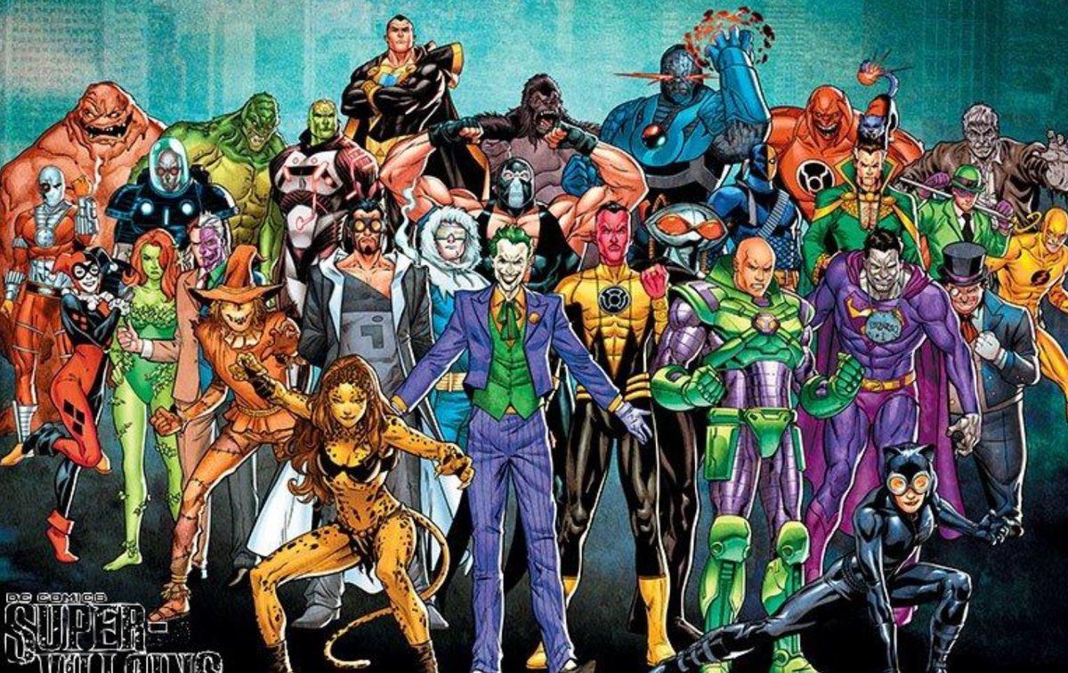 DC Super Villains Action Figures