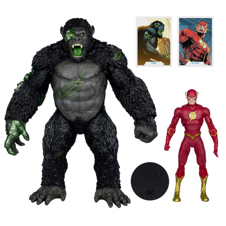 Mcfarlane DC Multiverse: Titano vs. The Flash Action Figure Two-Pack