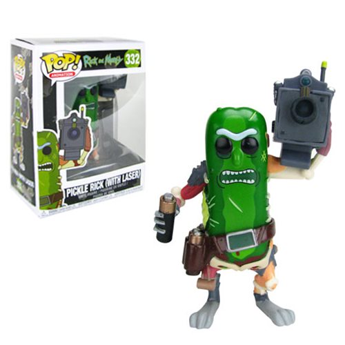 Funko Pop! Rick and Morty: Pickle Rick with Laser #332