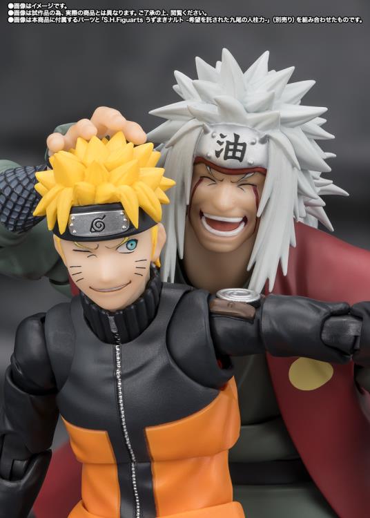 Bandai S.H.Figuarts: Naruto Shippuden – Jiraiya (Hidden Leaf Heroic Master Sage / Konoha’s Heroic Master Sage) Action Figure