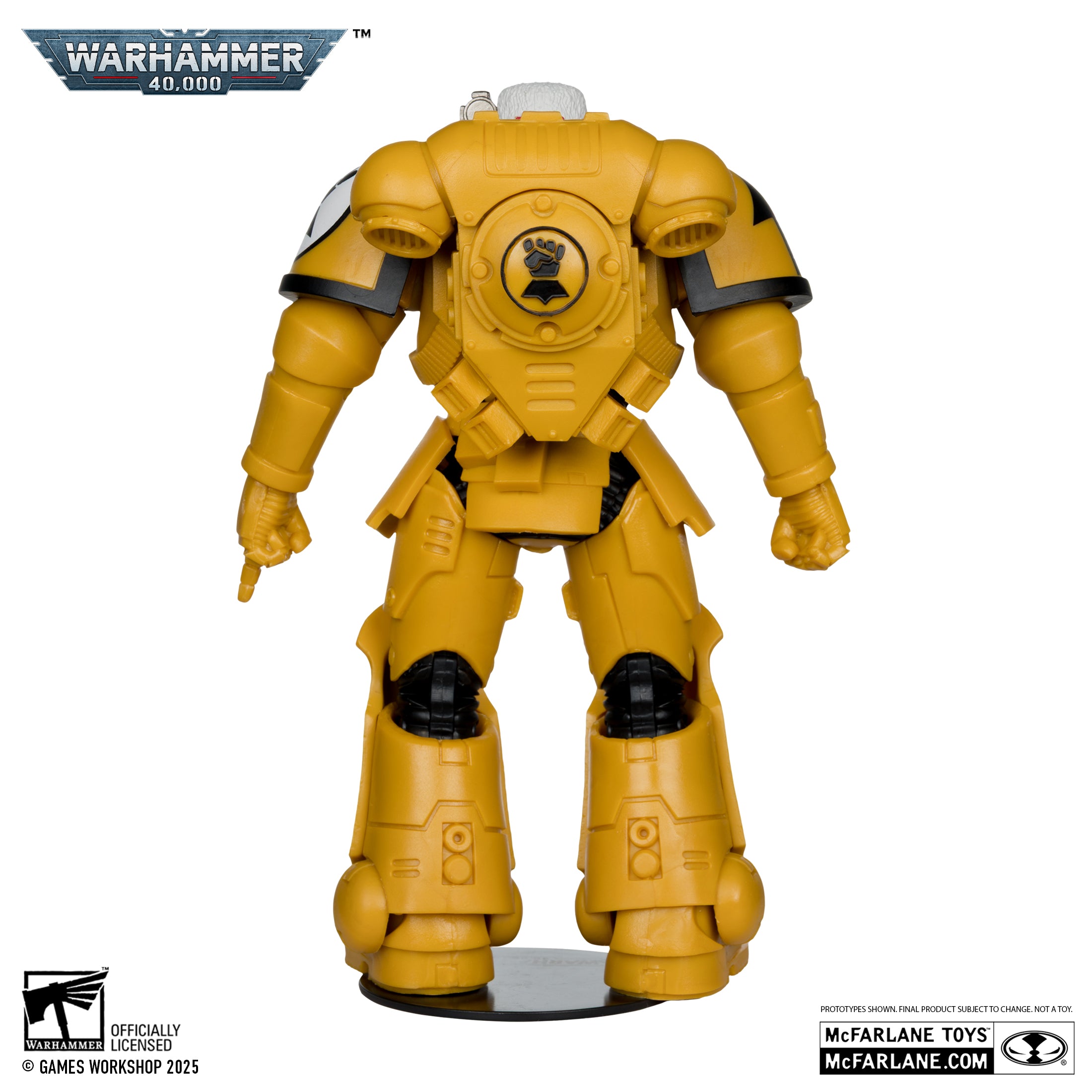 McFarlane Warhammer 40,000: Intercessor Sergeant (Imperial Fist) Gold Label Figure Action Figure