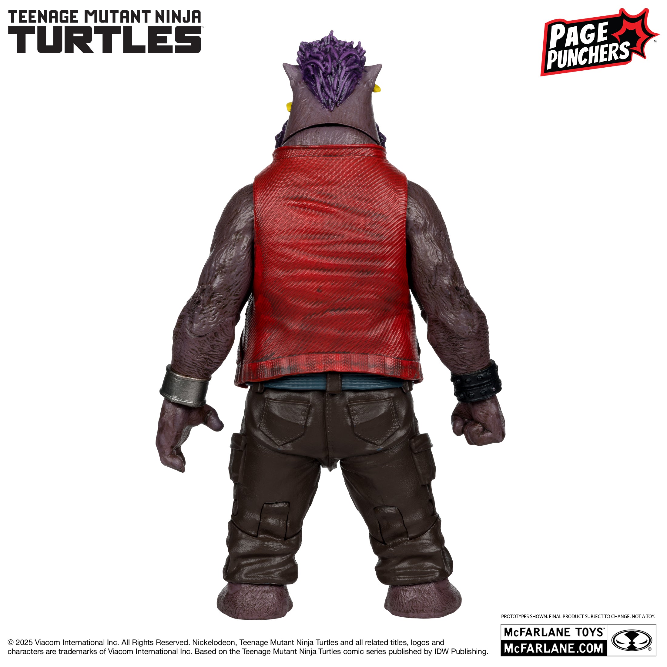 Mcfarlane - Bebop (Teenage Mutant Ninja Turtles) with Comic (Page Punchers) Action Figure
