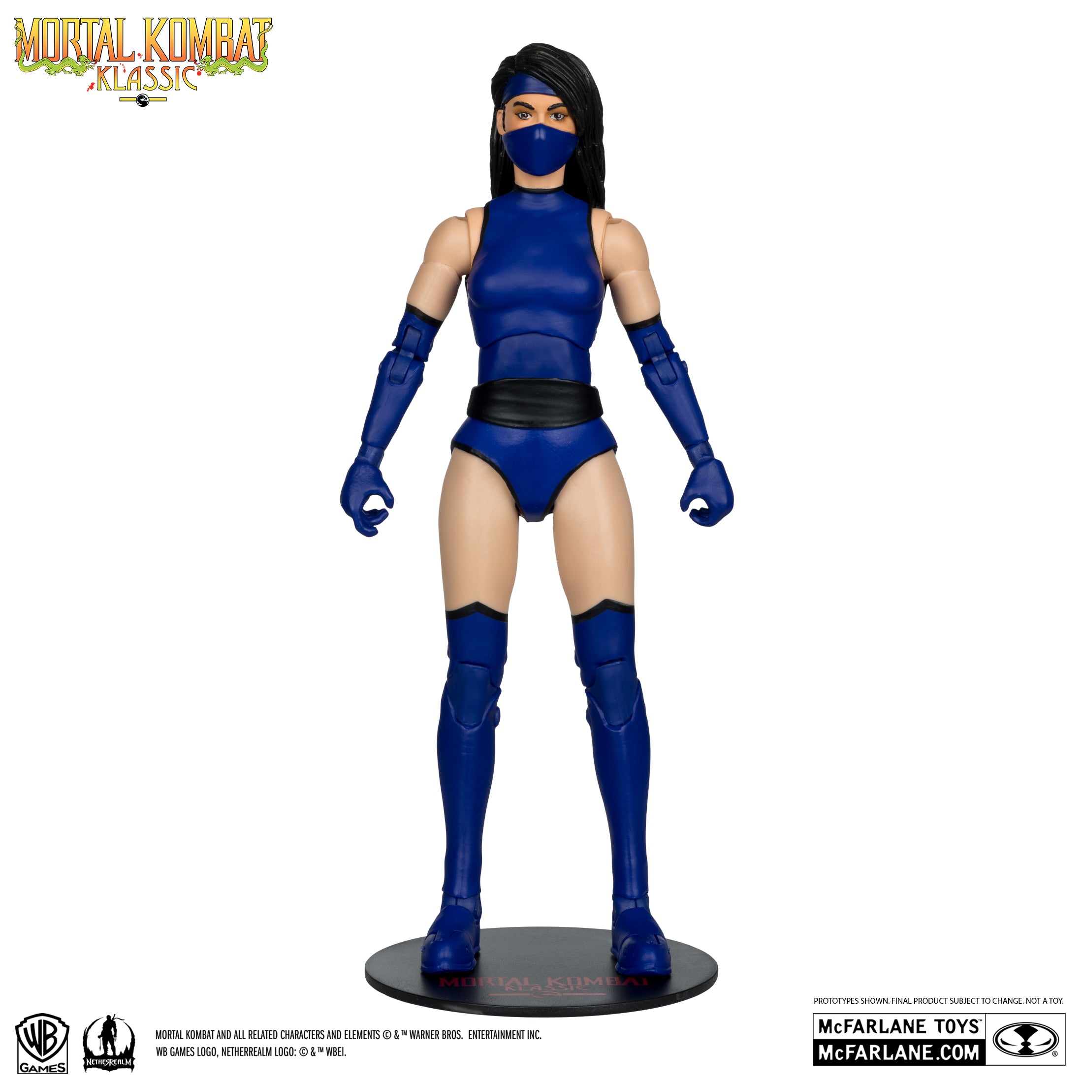 Mcfarlane Toys: Mortal Kombat Klassic - Kitana 7-inch Action Figure (Red Platinum Edition) **Chase**