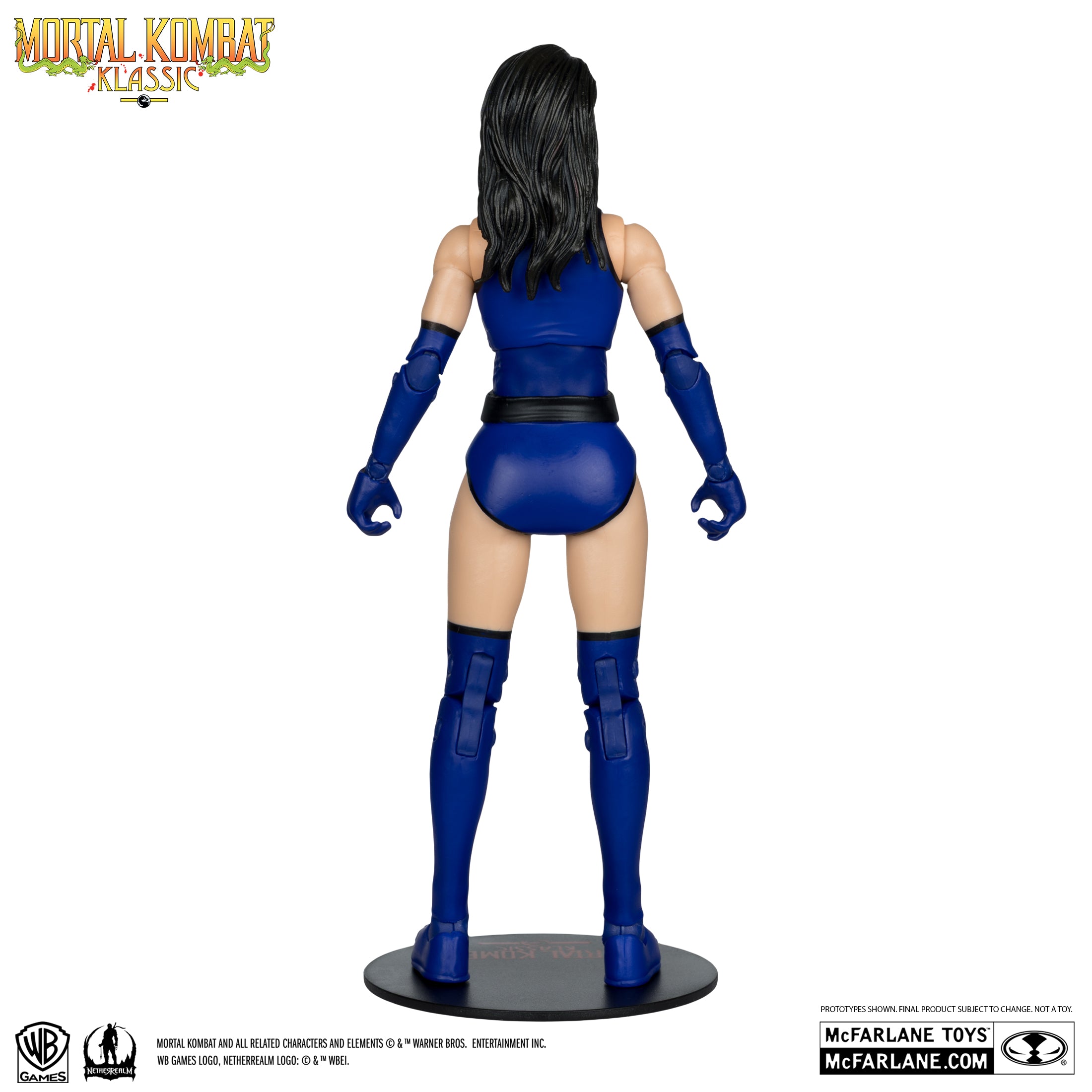 Mcfarlane Toys: Mortal Kombat Klassic - Kitana 7-inch Action Figure (Red Platinum Edition) **Chase**