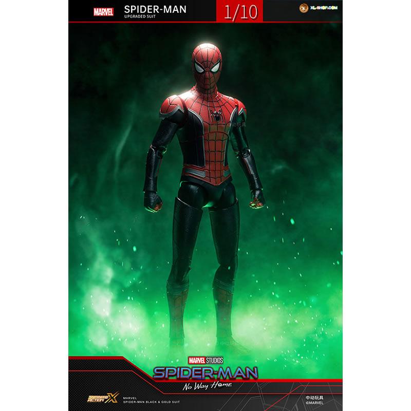 ZD Toys - Spider-Man: No Way Home: Upgraded Suit Spider-Man 1:10 Scale Action Figure