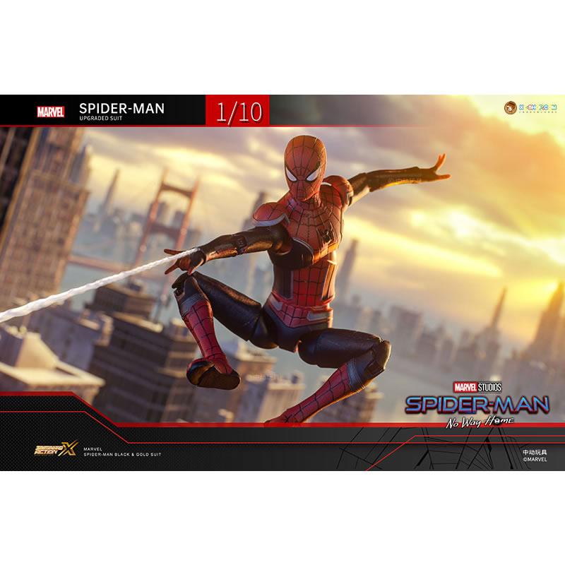 ZD Toys - Spider-Man: No Way Home: Upgraded Suit Spider-Man 1:10 Scale Action Figure