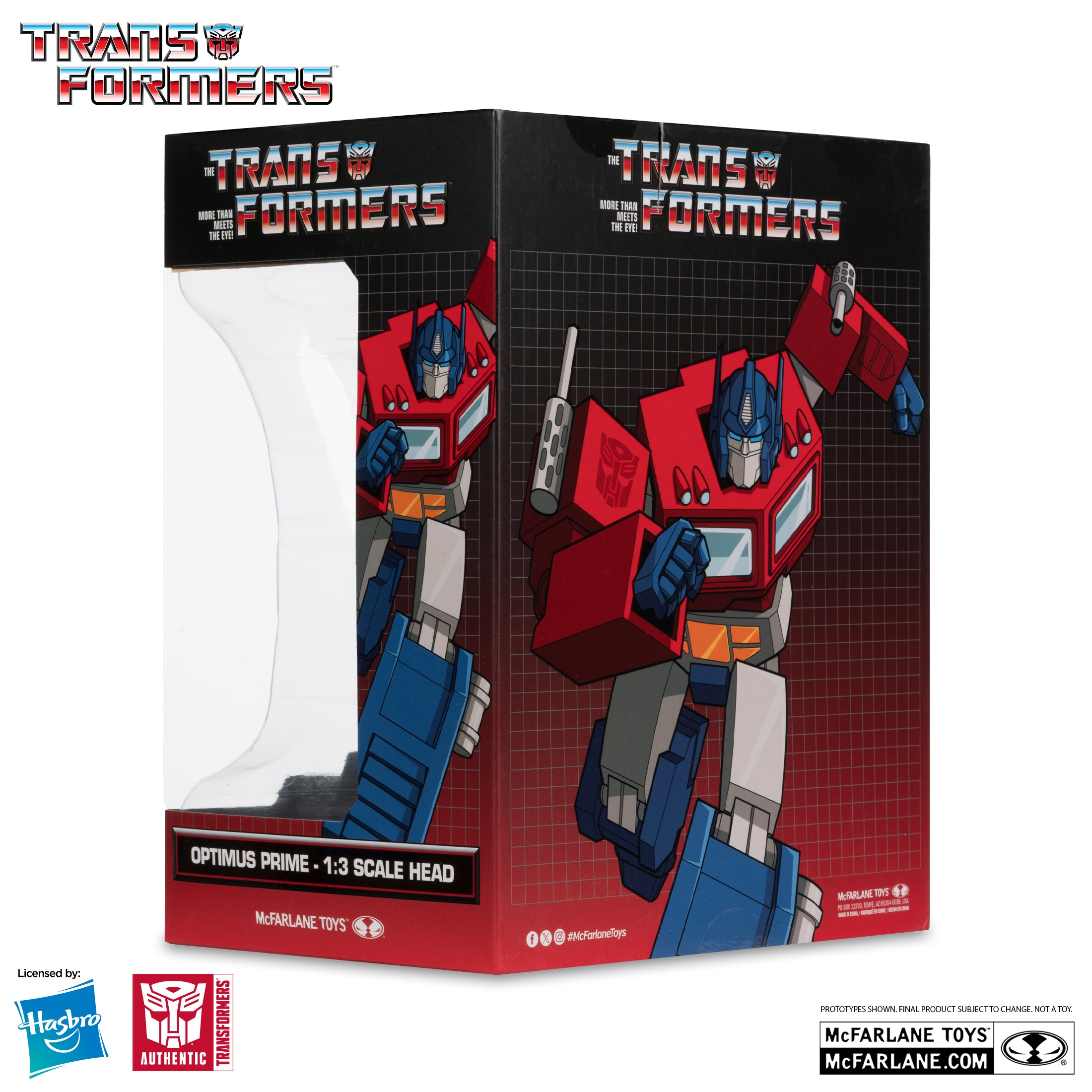 Mcfarlane – Transformers: Optimus Prime 1:3 Scale Replica Bust