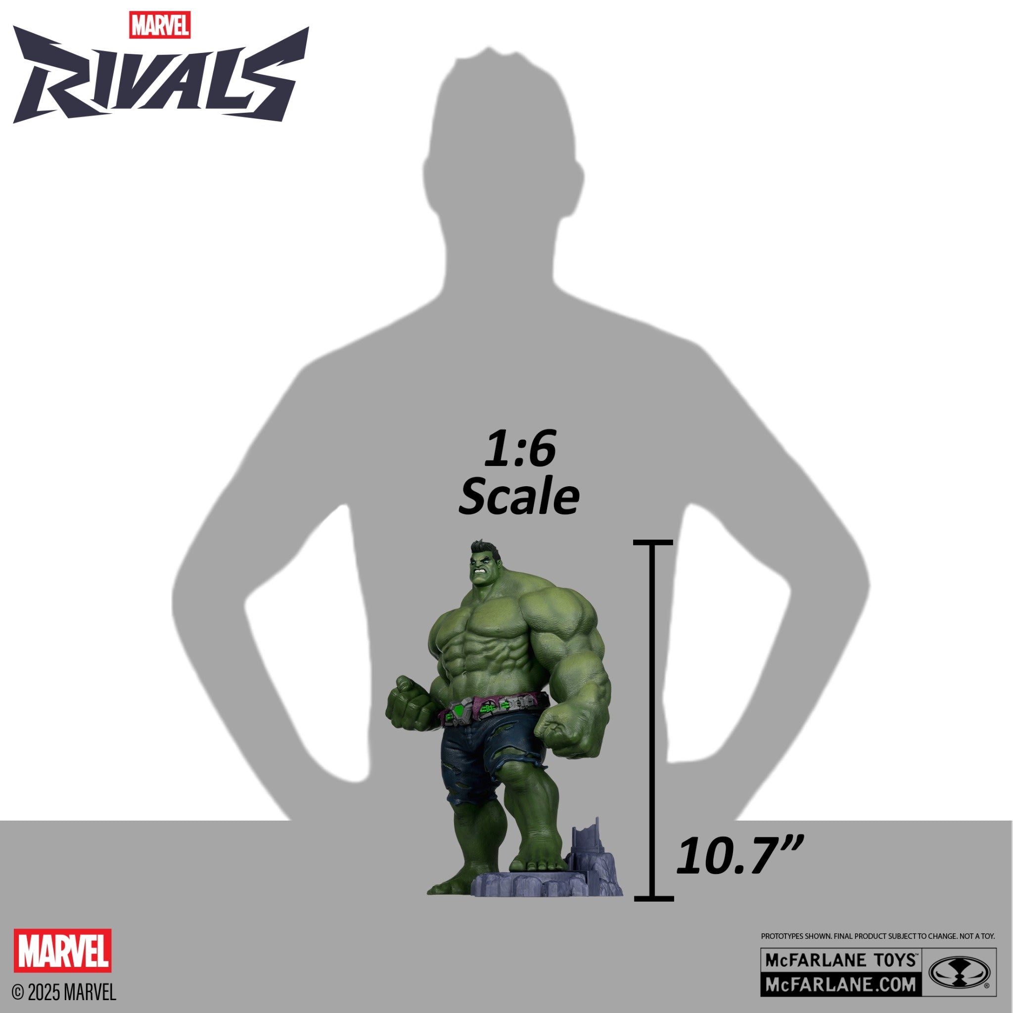 Mcfarlane - Hulk(Marvel Rivals) – 1:6 Scale Collectible