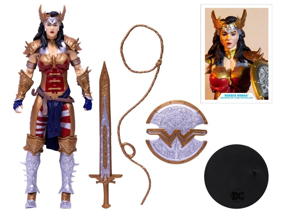 Mcfarlane DC Multiverse: Wonder Woman (Todd McFarlane) Action figure (Gold Label Ver.)