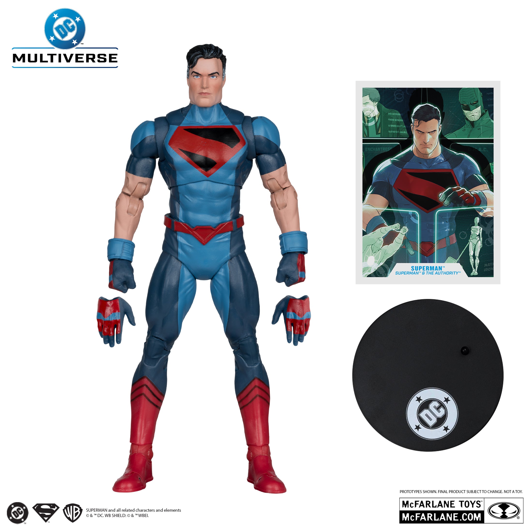 Mcfarlane DC Multiverse - Superman & The Authority – Superman Action Figure