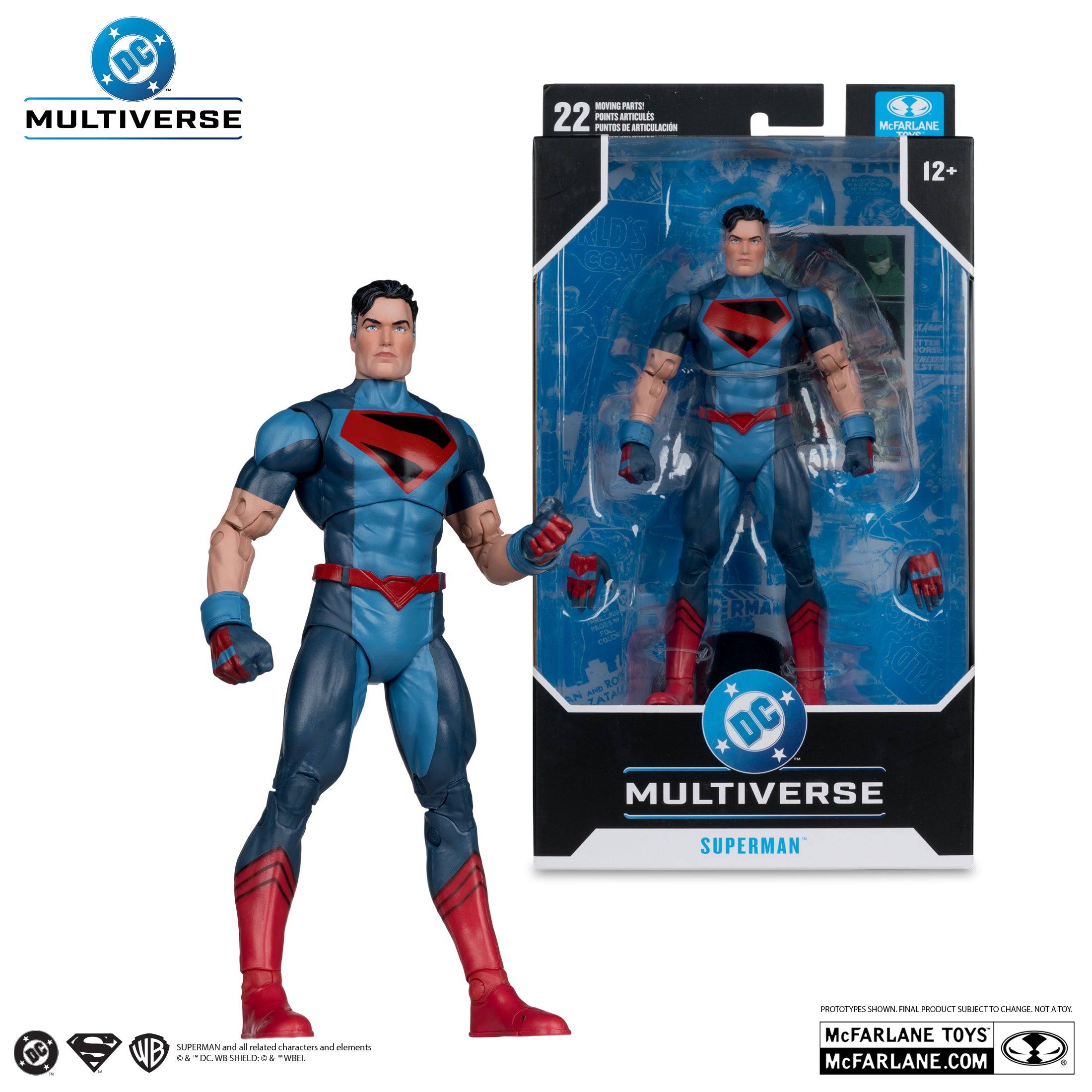 Mcfarlane DC Multiverse - Superman & The Authority – Superman Action Figure