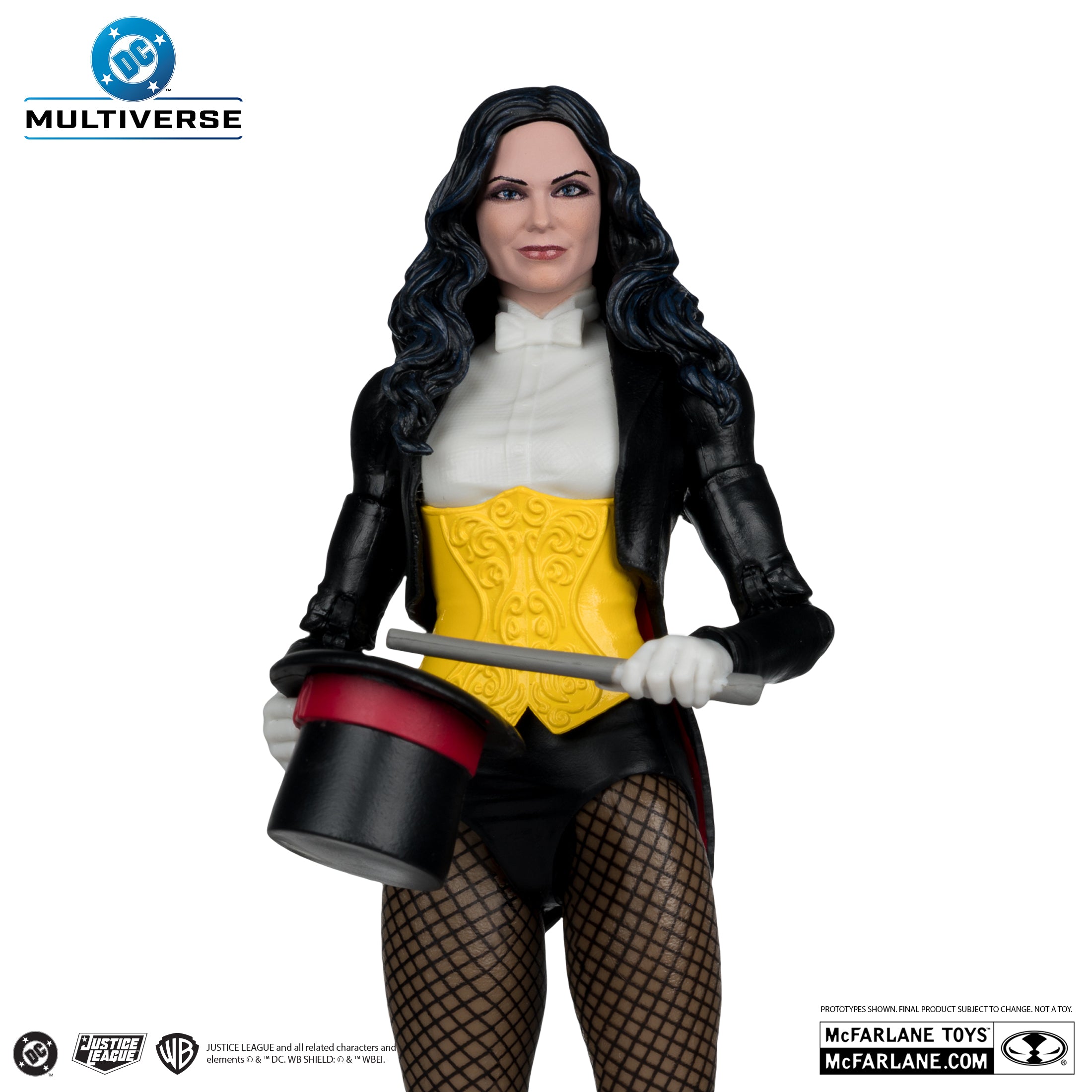 Mcfarlane DC Multiverse - (DC Classic) – Zatanna with Detective Chimp Collector Edition #53 Action Figure