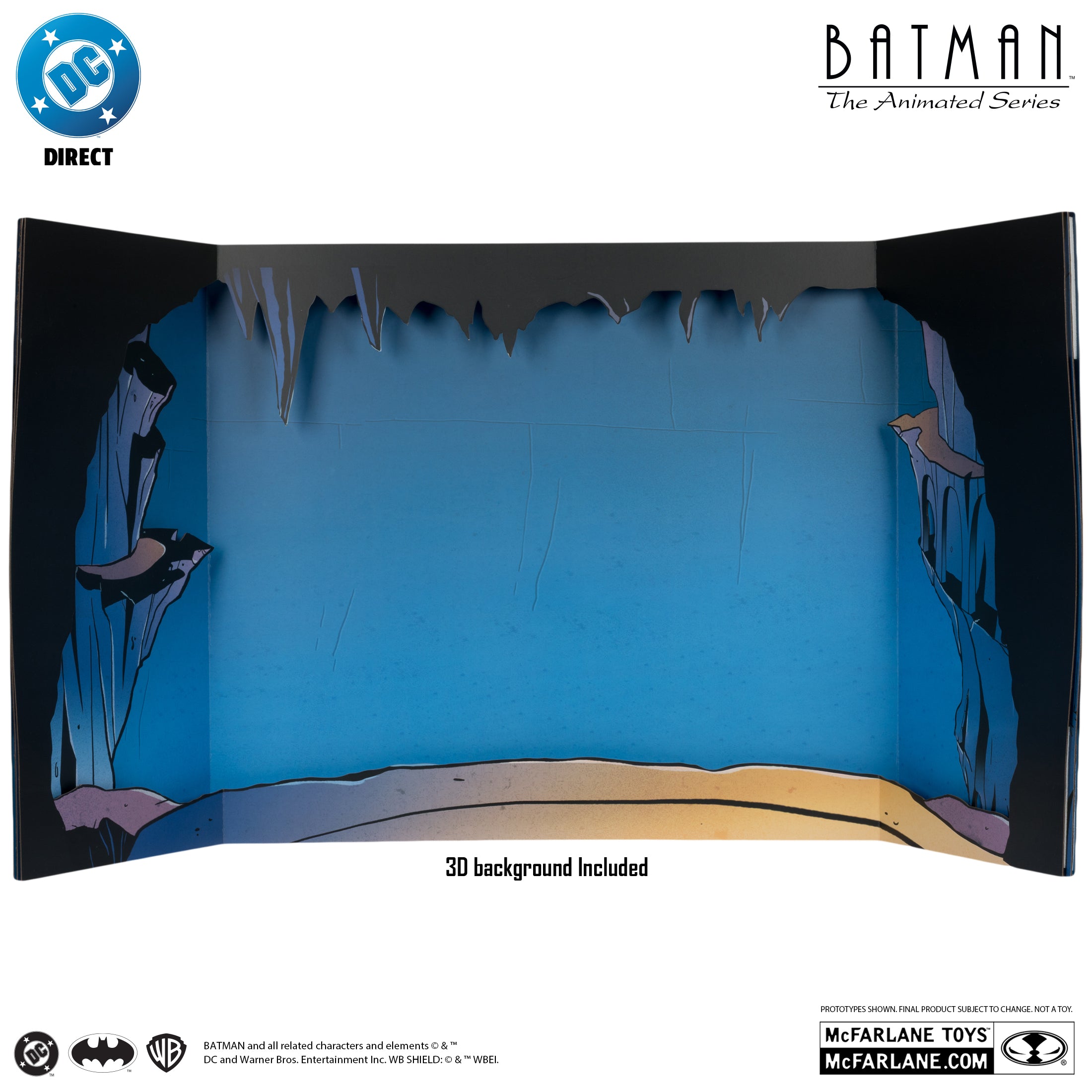 Mcfarlane - Batman: The Animated Series The Batcave Playset