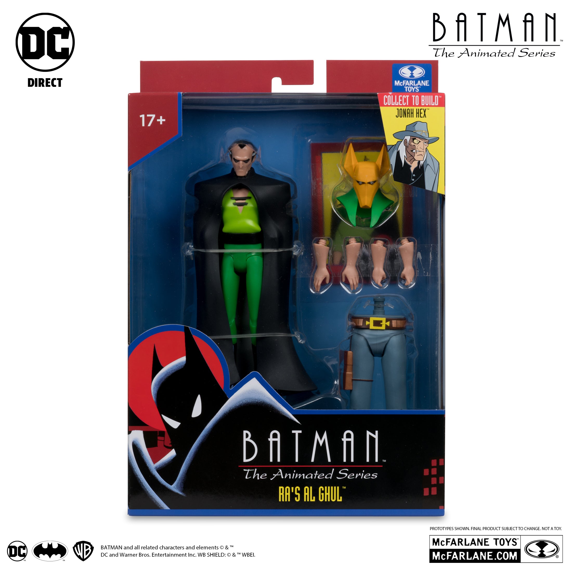 McFarlane DC Multiverse: Ra’s al Ghul (Batman: The Animated Series Build-A-Figure) Action Figure