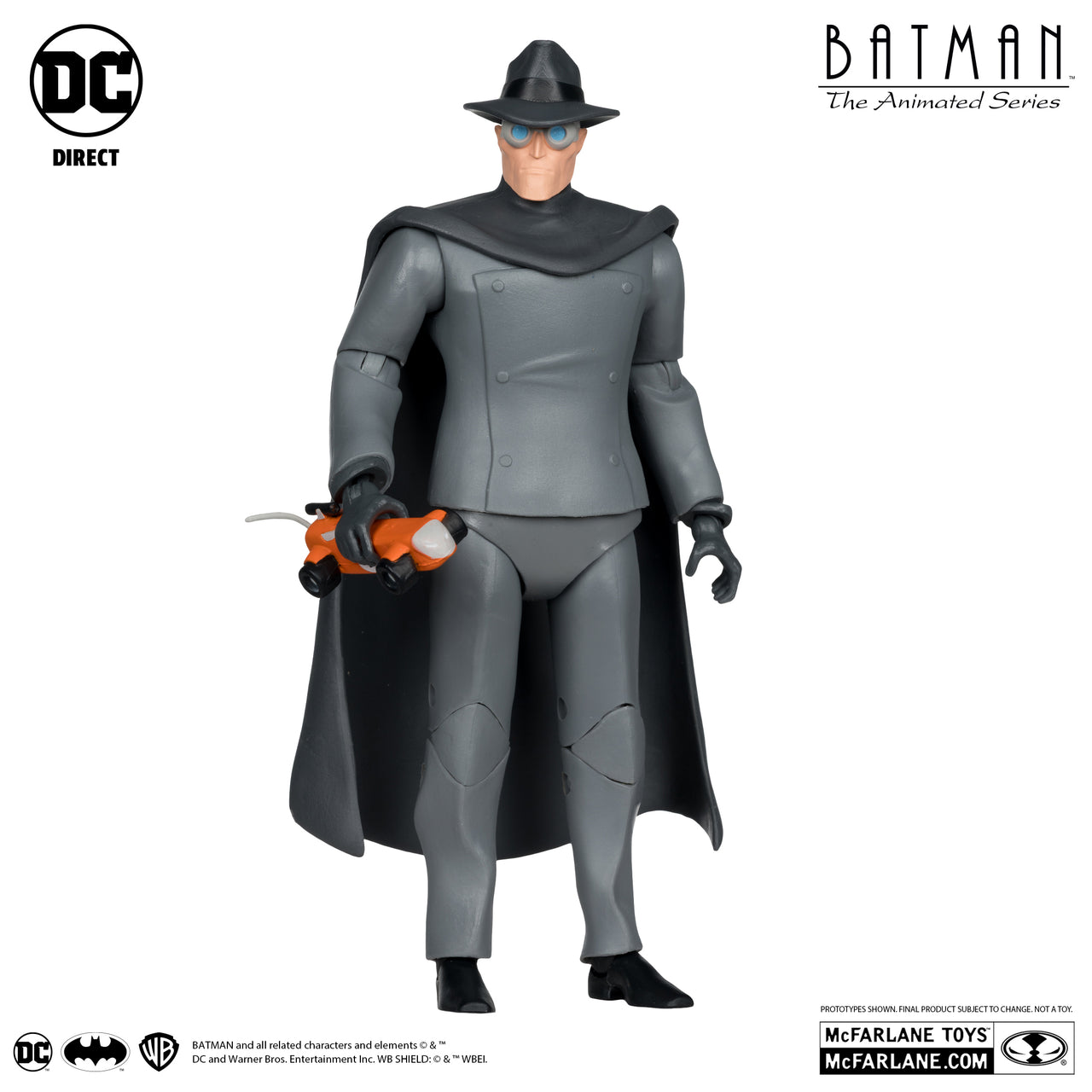 McFarlane DC Multiverse: The Gray Ghost (Batman: The Animated Series Build-A-Figure) Action Figure