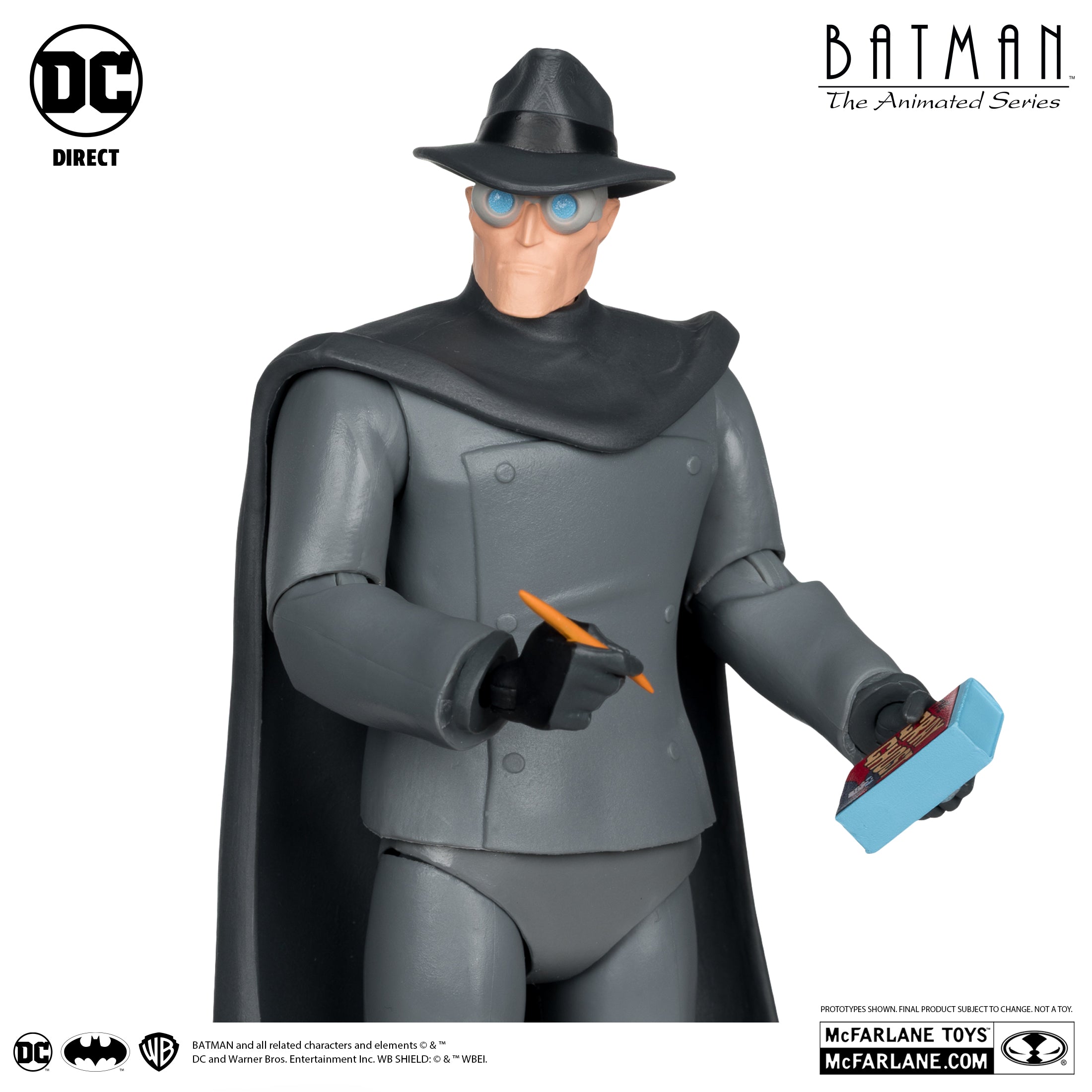 McFarlane DC Multiverse: The Gray Ghost (Batman: The Animated Series Build-A-Figure) Action Figure