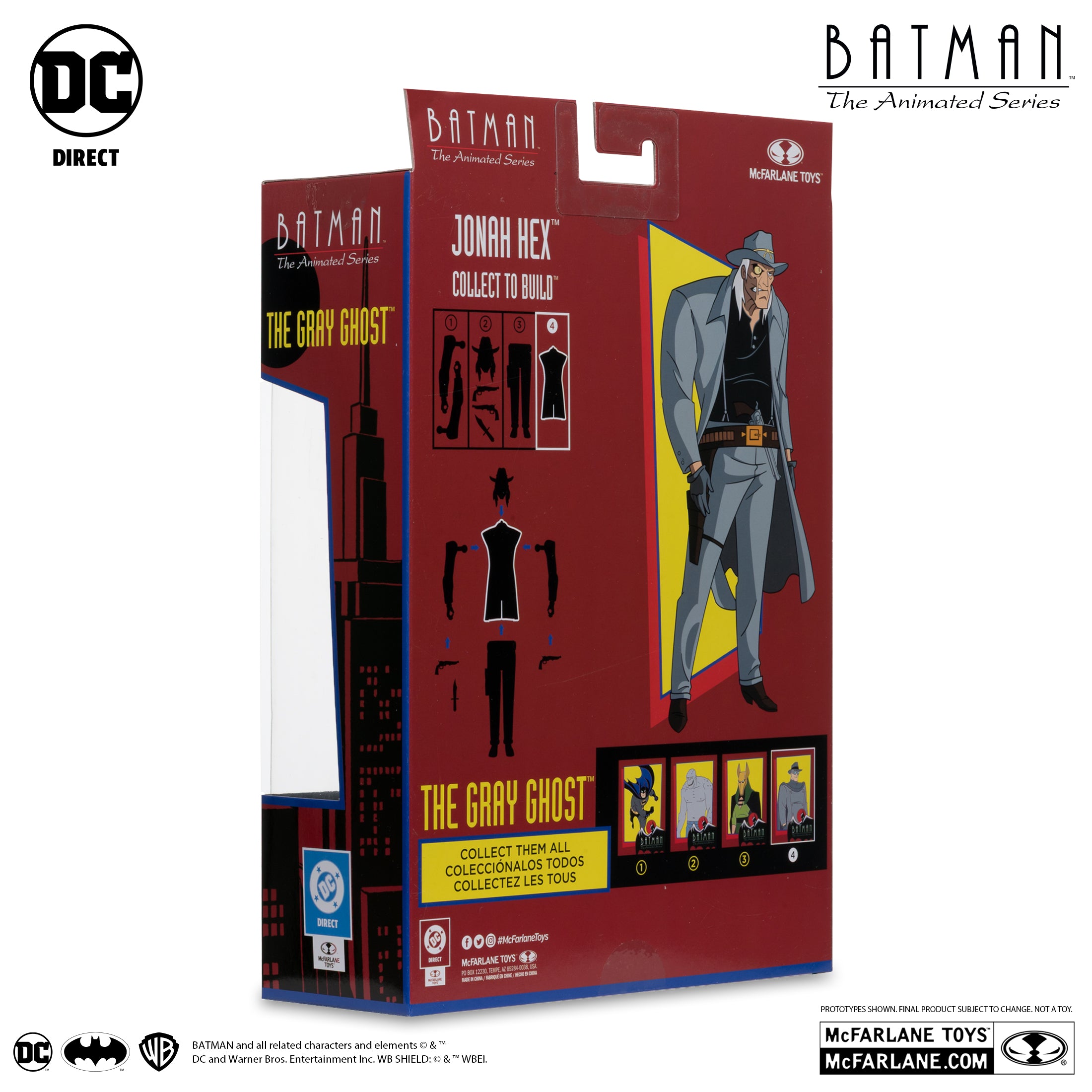 McFarlane DC Multiverse: The Gray Ghost (Batman: The Animated Series Build-A-Figure) Action Figure