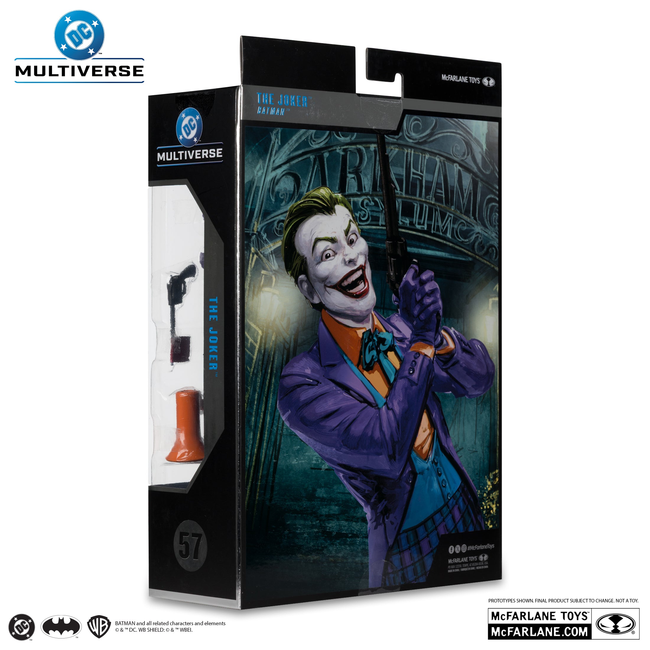 McFarlane DC Multiverse - The Joker – Batman (1989 Comic) Action Figure (McFarlane Collector Edition #57)