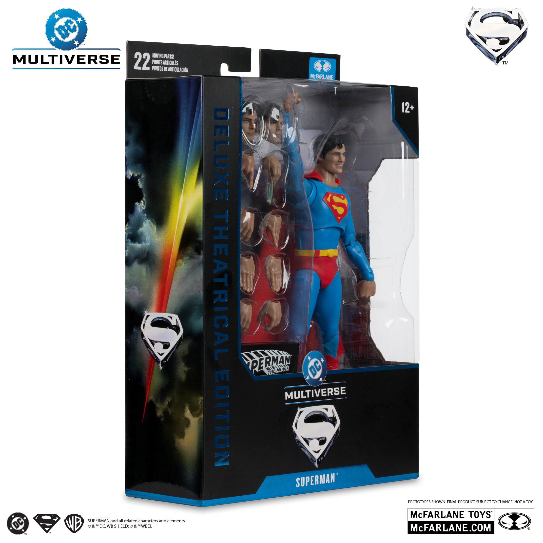McFarlane DC Multiverse - Superman – Superman: The Movie 1978 Deluxe Theatrical Edition Action Figure