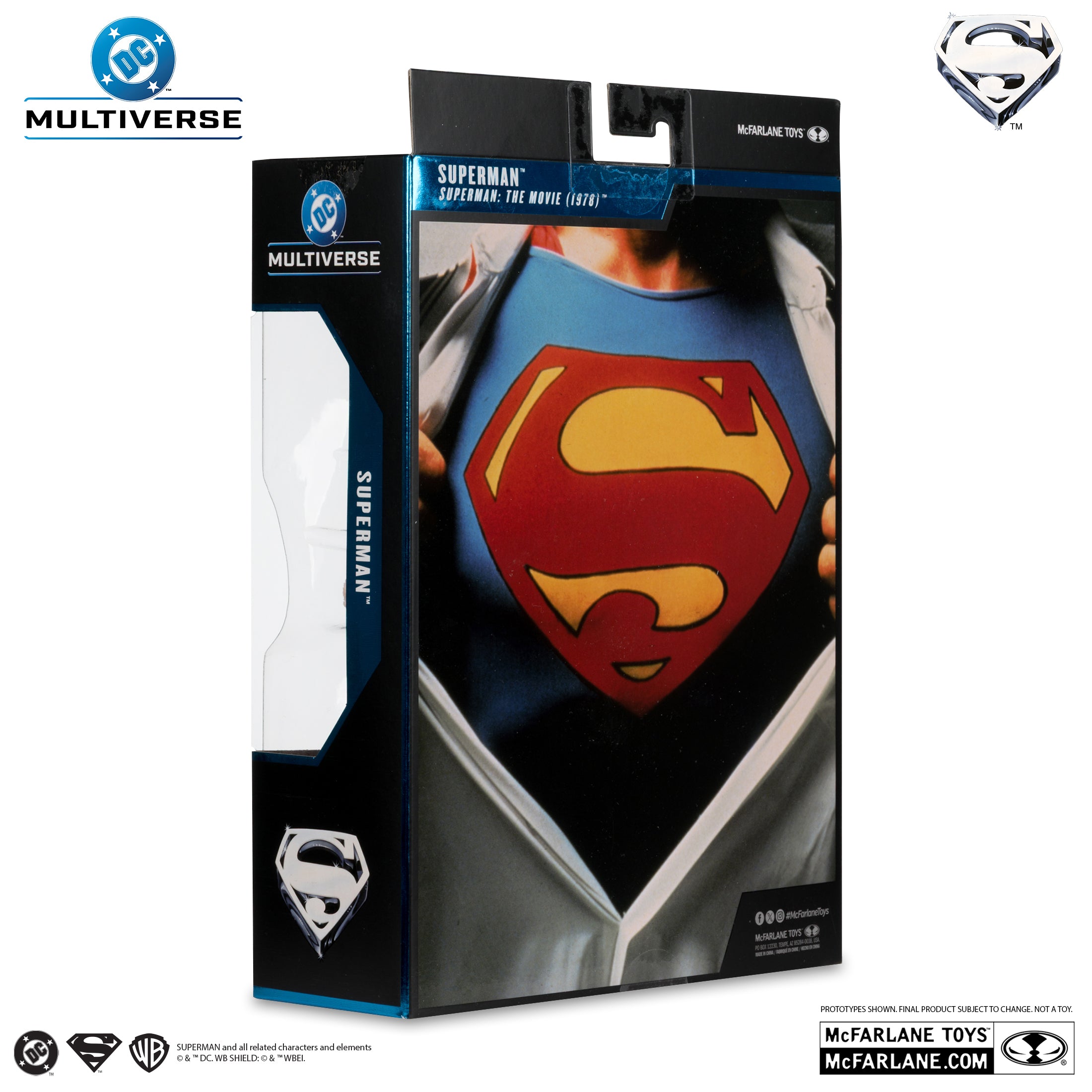 McFarlane DC Multiverse - Superman – Superman: The Movie 1978 Deluxe Theatrical Edition Action Figure