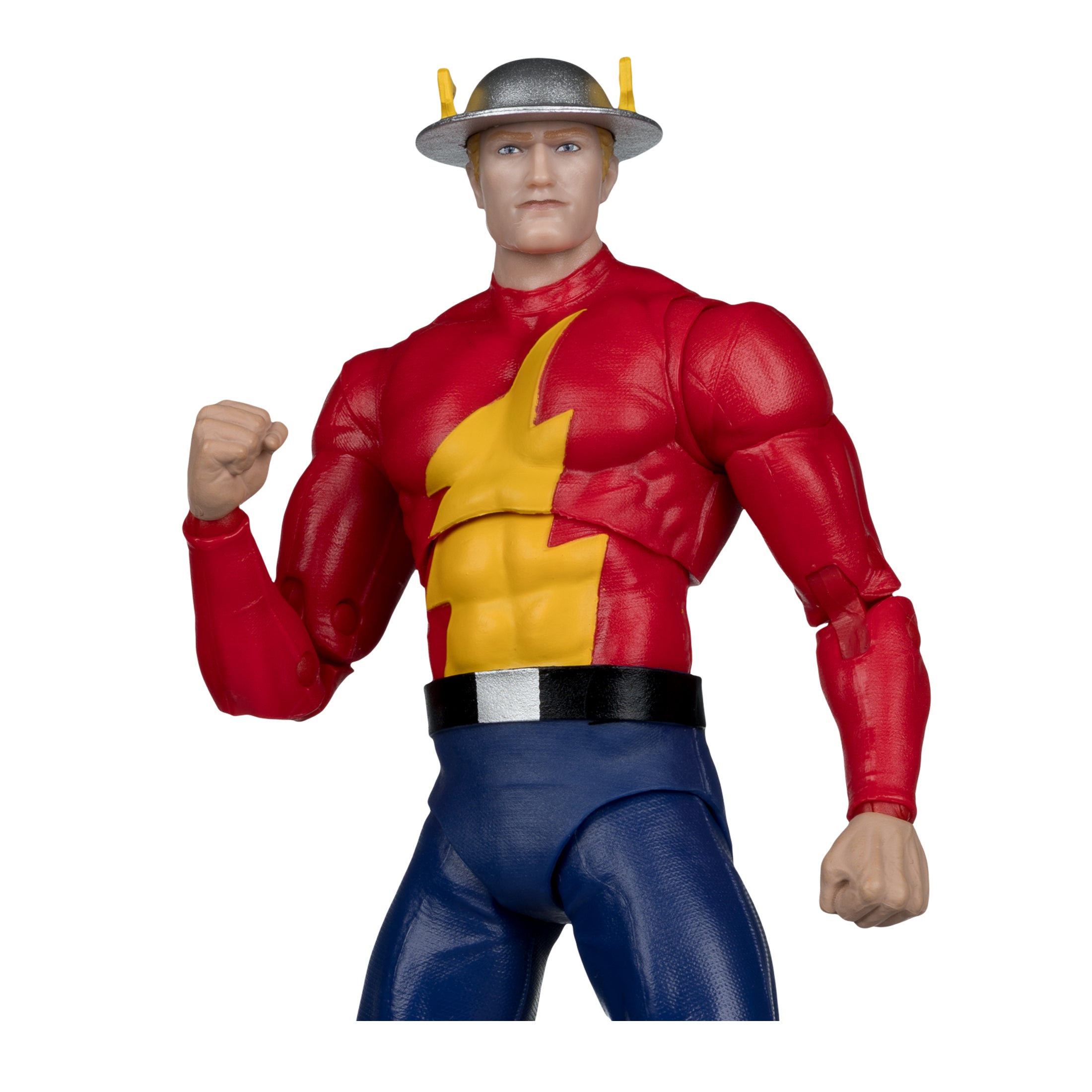 Mcfarlane DC Direct - The Flash (Jay Garrick) – The Flash #123 with Comic (Page Punchers) Action Figure Red Platinum Edition
