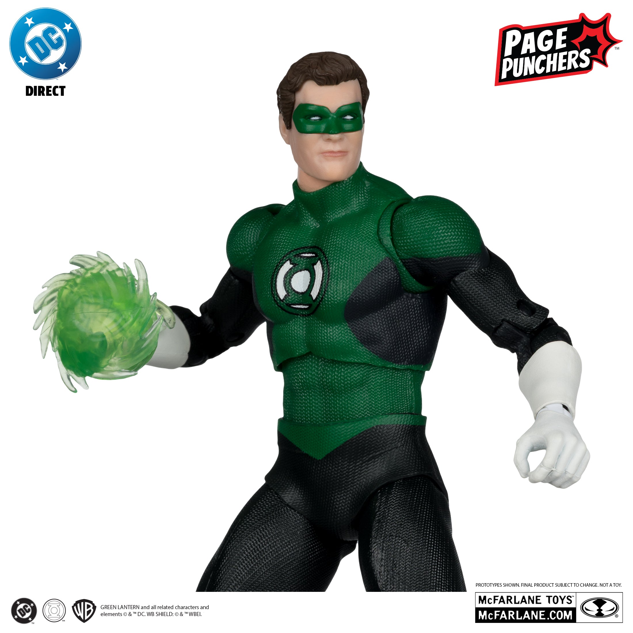 Mcfarlane DC Direct - Green Lantern Hal Jordan – Green Lanterns #48 with Comic (Page Punchers) Action Figure