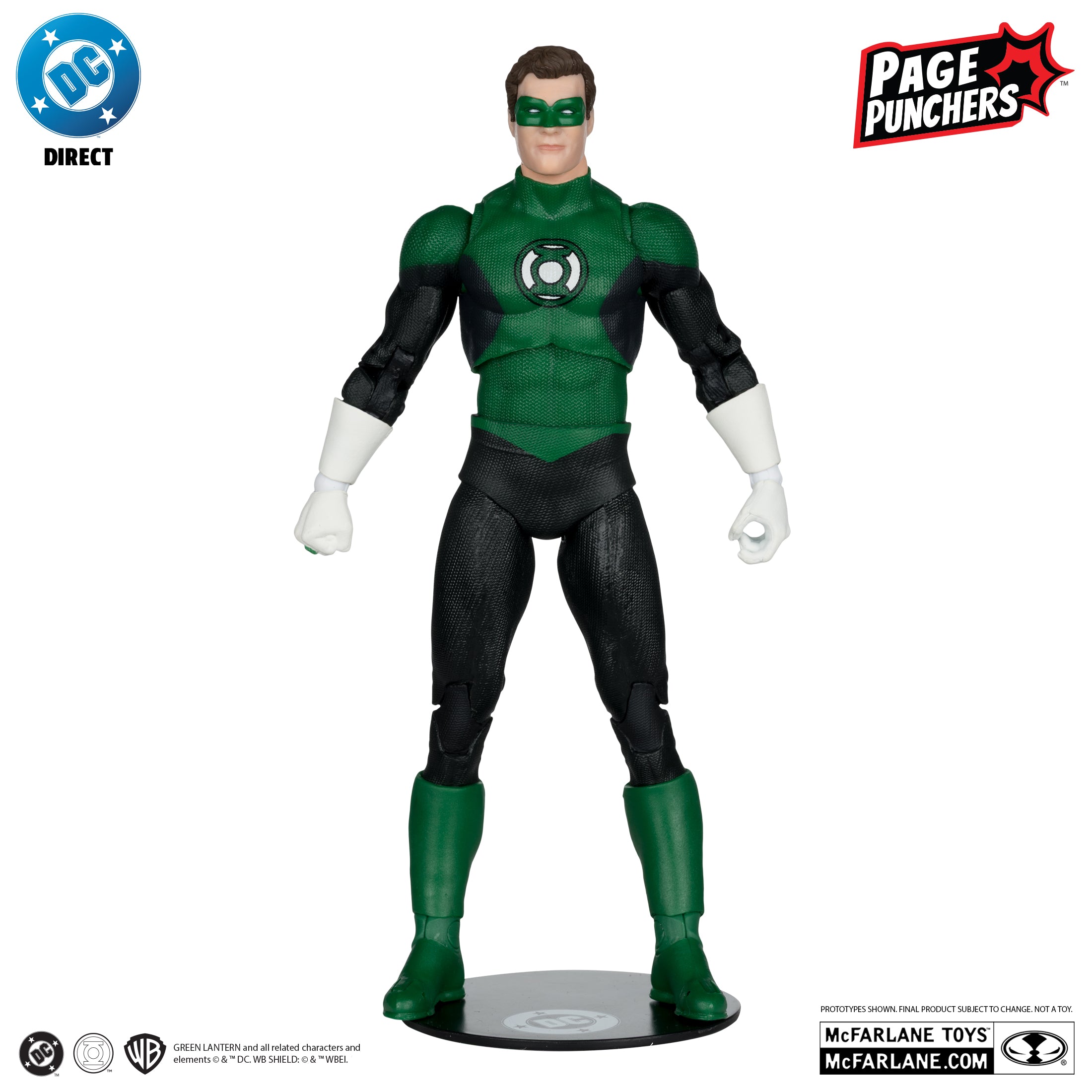 Mcfarlane DC Direct - Green Lantern Hal Jordan – Green Lanterns #48 with Comic (Page Punchers) Action Figure