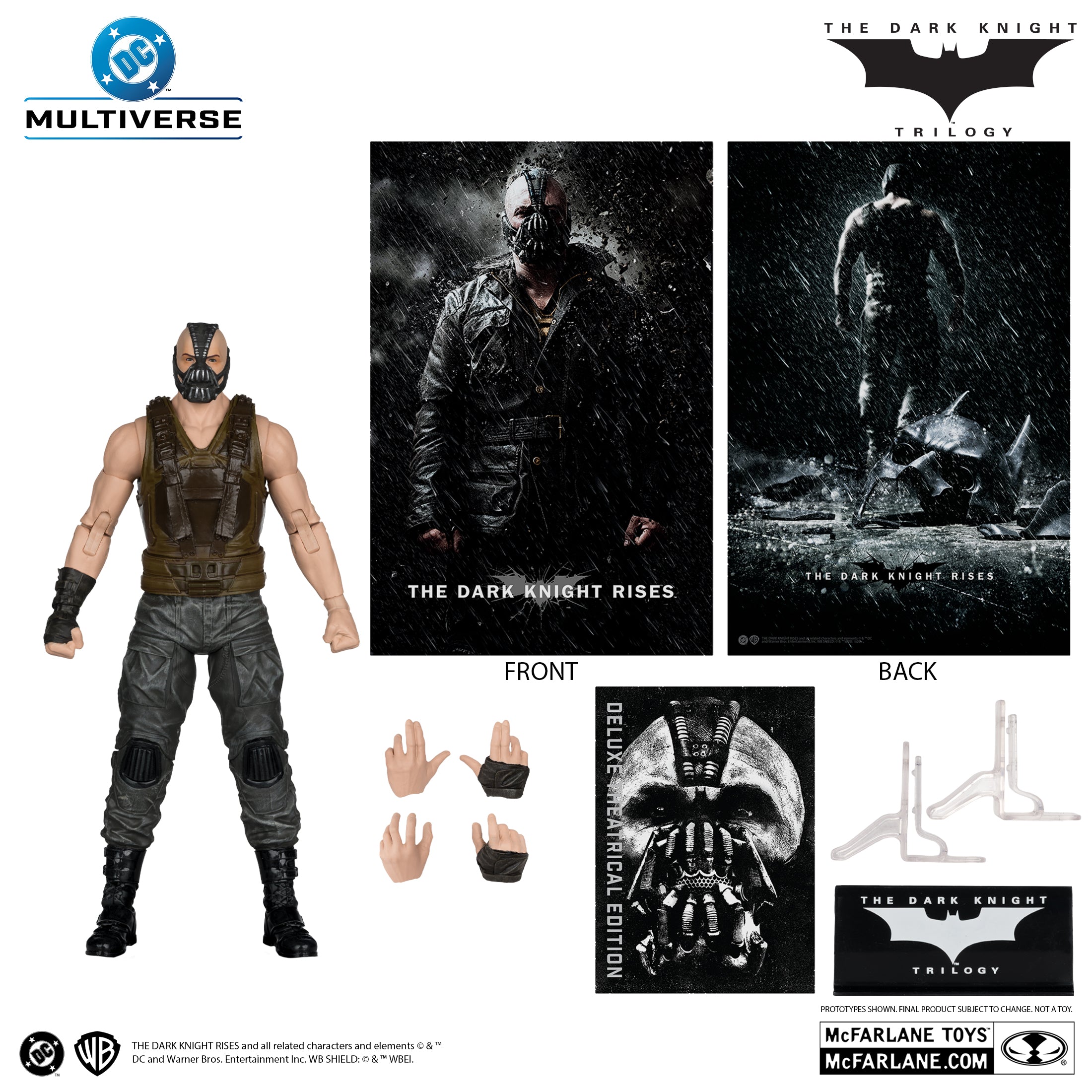 McFarlane DC Multiverse - Bane – The Dark Knight Rises Deluxe Theatrical Edition Action Figure
