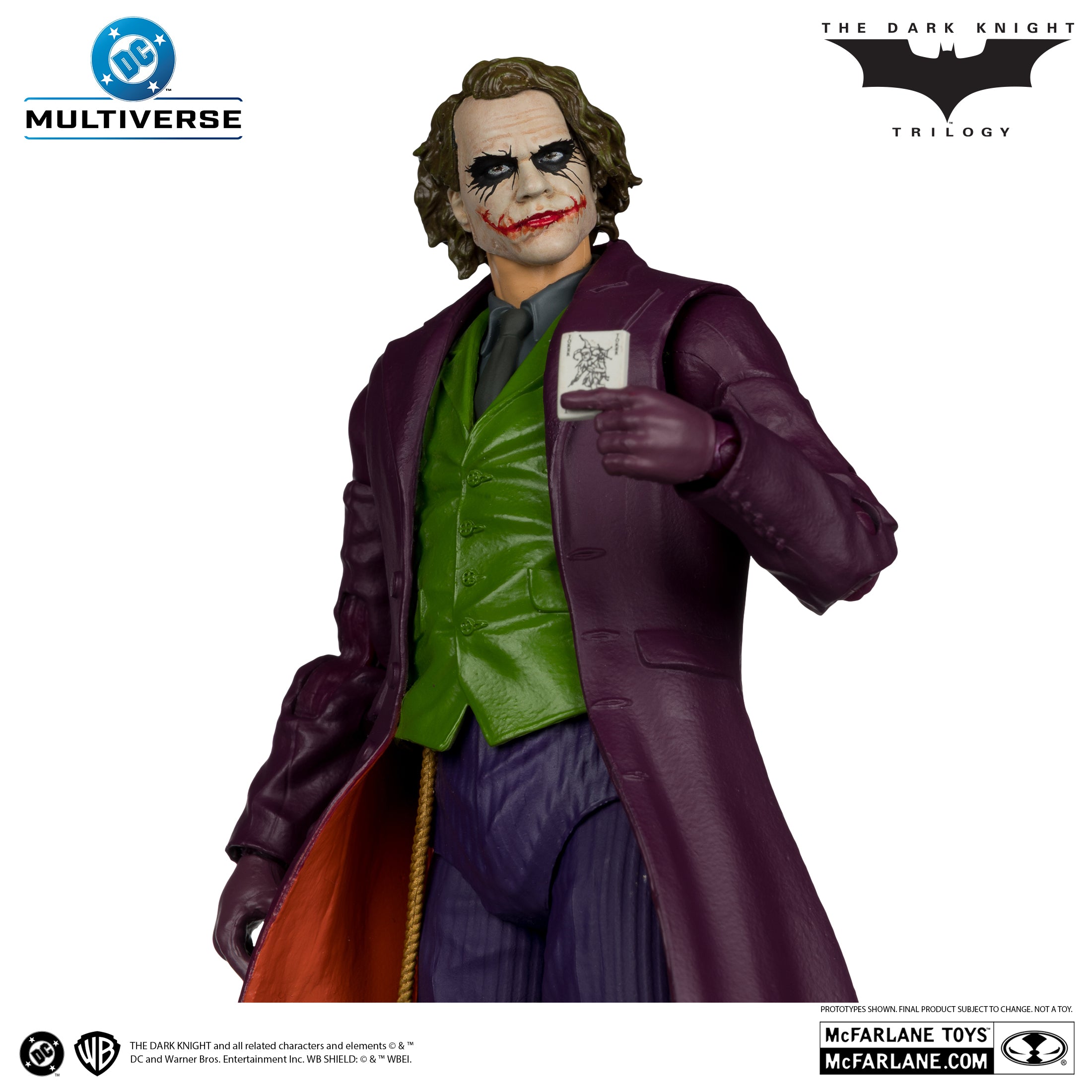 McFarlane DC Multiverse - The Joker – The Dark Knight Deluxe Theatrical Edition Action Figure
