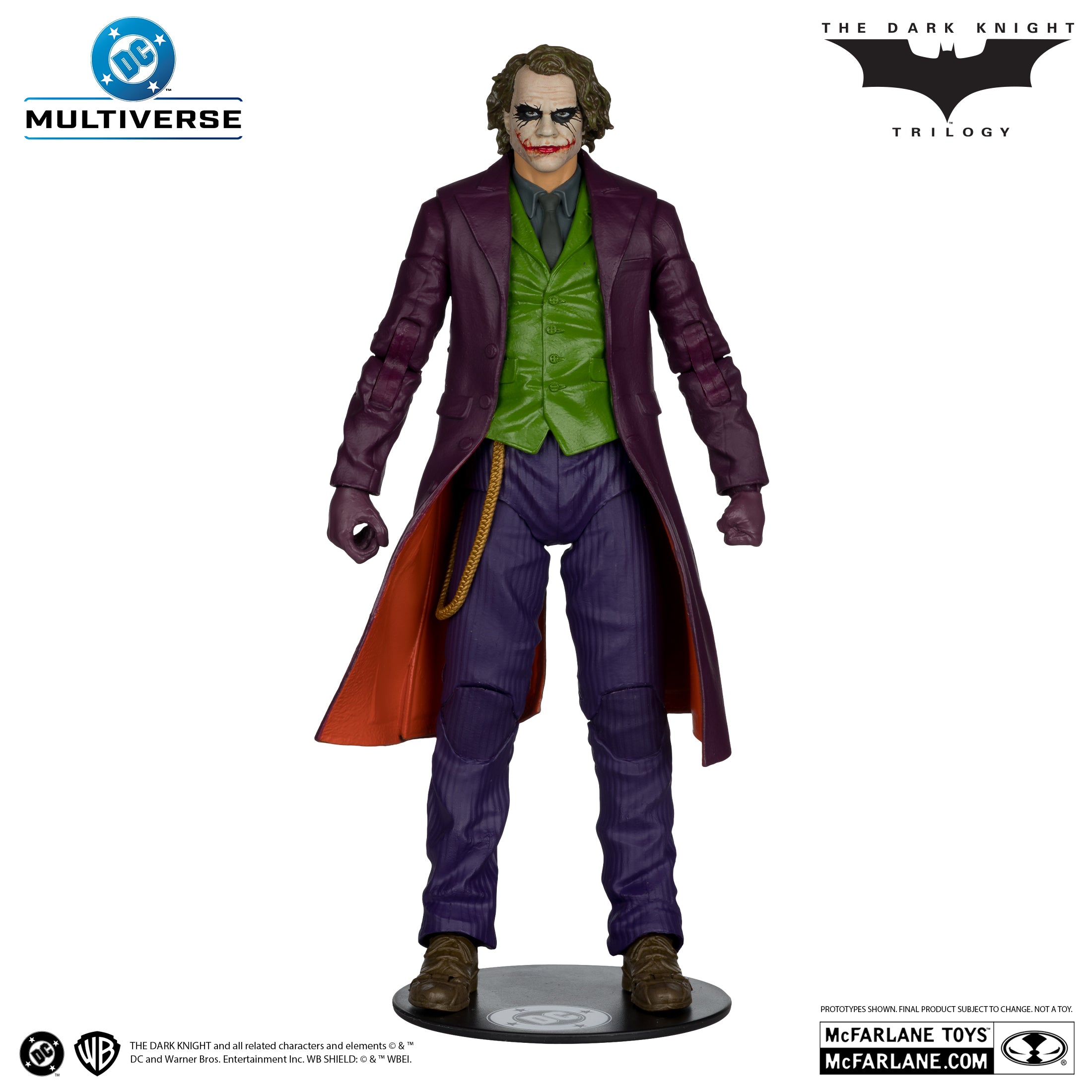 McFarlane DC Multiverse - The Joker – The Dark Knight Deluxe Theatrical Edition Action Figure