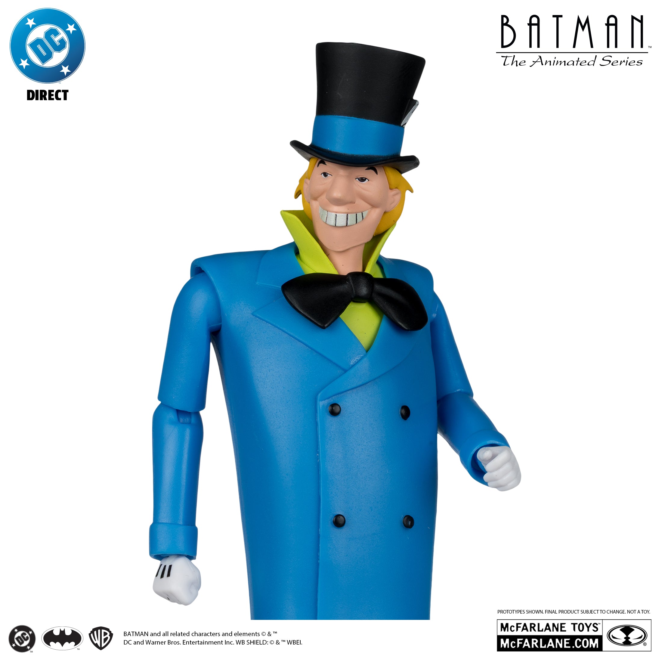 McFarlane DC Direct - Mad Hatter (Jervis Tetch) – Batman: The Animated Series Build-A Figure (Wave 7 — BAF: Clock King)