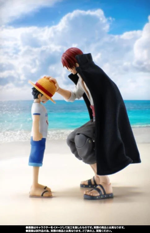 Bandai S.H.Figuarts: One Piece – Shanks & Monkey D. Luffy (Childhood Version) Action Figure Set