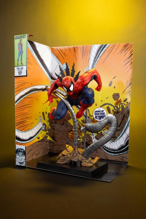 Mcfarlane Marvel Comics- : Marvel Tales #223 - Spider-Man 1:6th Scale Collectible w/ Scene & Comic