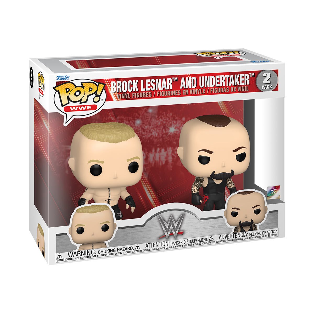 Funko Pop! WWE: Brock Lesnar and Undertaker 2-Pack
