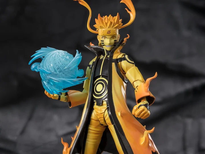 S.H.Figuarts Naruto: Shippuden S.H.Figuarts Naruto Uzumaki (Kurama Link Mode Ver.) (Courageous Strength That Binds) Exclusive Action Figure