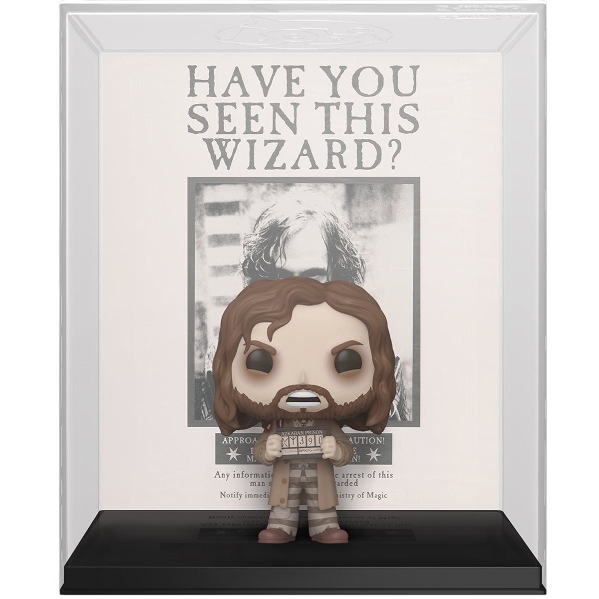 Funko POP! Harry Potter: Harry Potter - Harry Potter and the Prisoner of Azkaban - Sirius Black Funko Pop! Cover Figure with Case #08