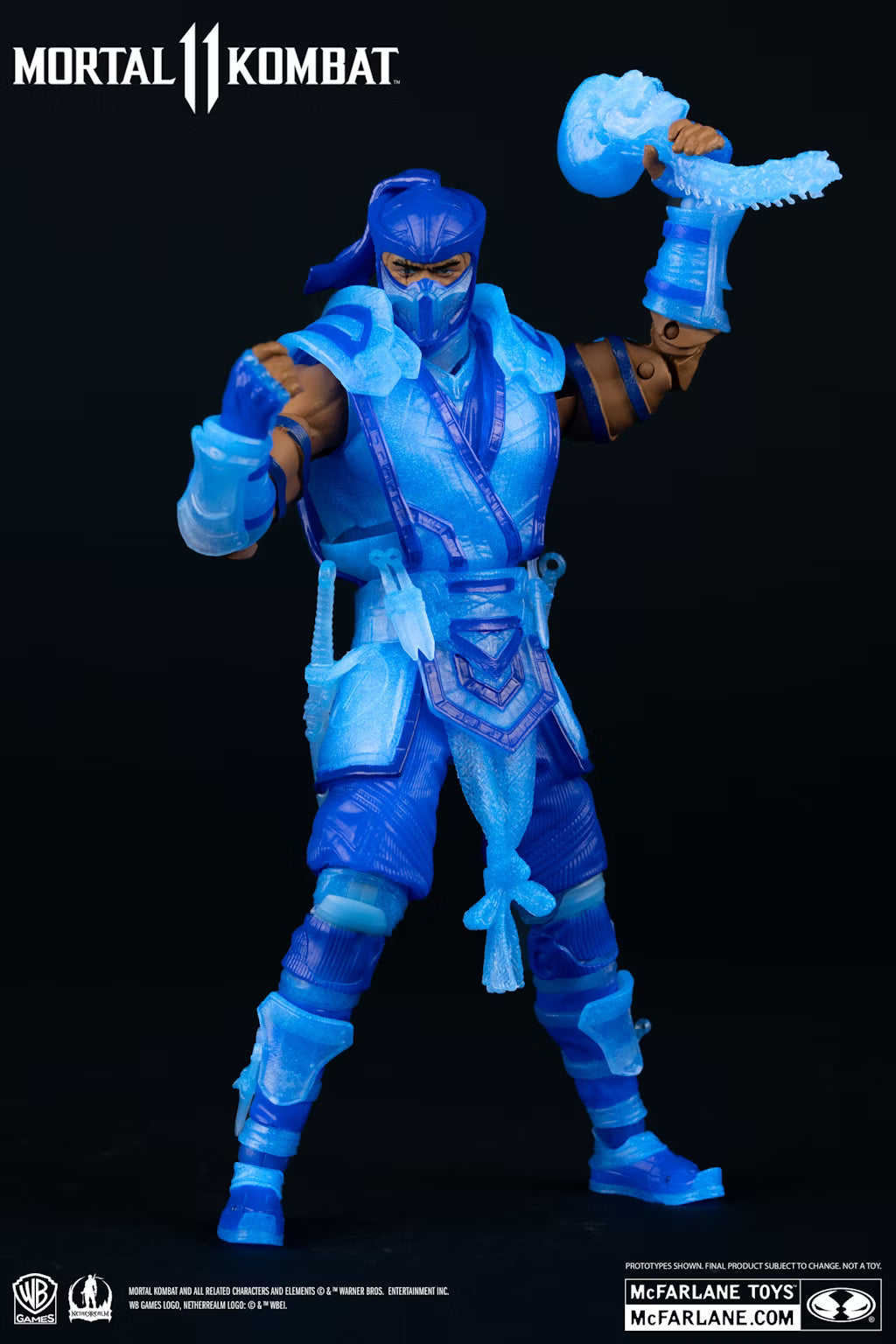 McFarlane Mortal Kombat – Sub-Zero (Glow In The Dark Edition) Gold Label Action Figure