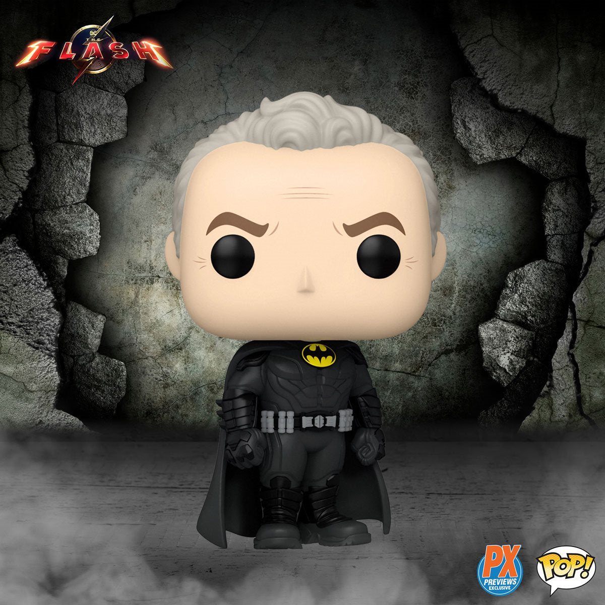 Funko POP! Flash: Unmasked Batman Figure - Previews Exclusive