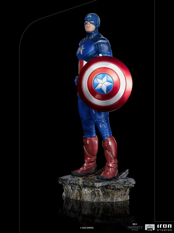 Iron Studios The Infinity Saga: Battle Diorama Series - Captain America (Battle of New York) 1/10 Art Scale Limited Edition Statue