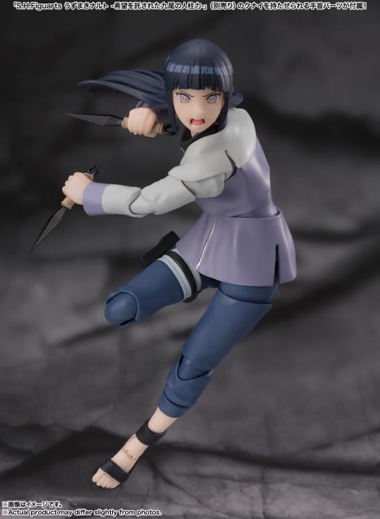 Bandai S.H.Figuarts: Naruto Shippuden - Hinata Hyuga (Virtuous Byakugan) Action Figure