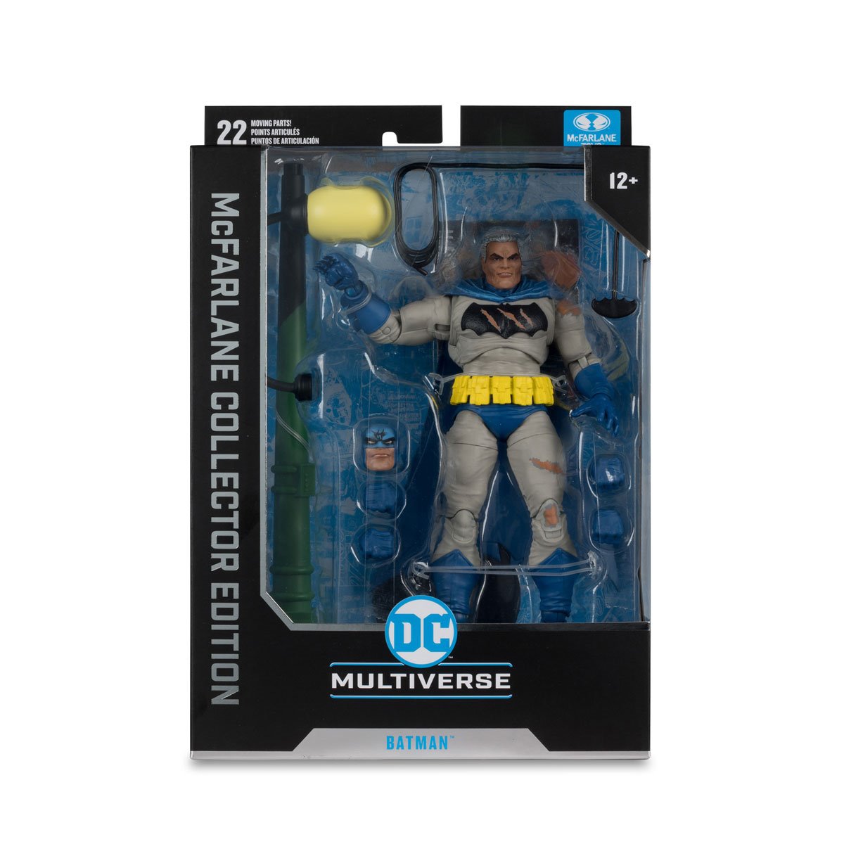 Mcfarlane DC Multiverse - Collector Edition: Batman Dark Knight Returns Battle Damage Blue Outfit Action Figure