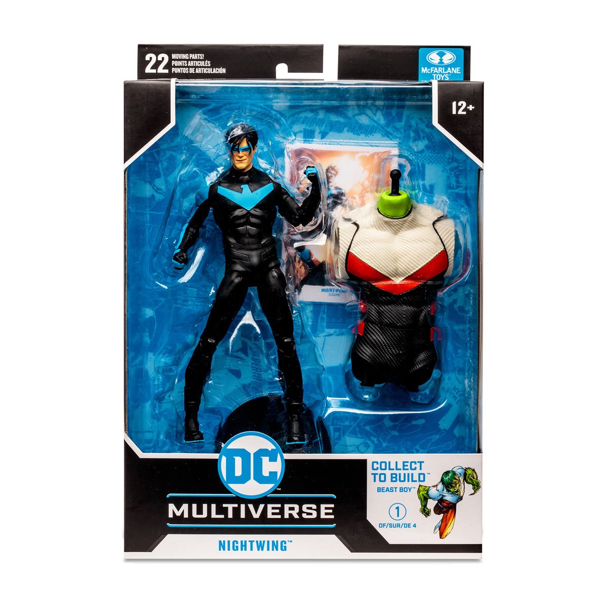 Mcfarlane DC Multiverse: Build-A Wave Titans - Nightwing Action Figure
