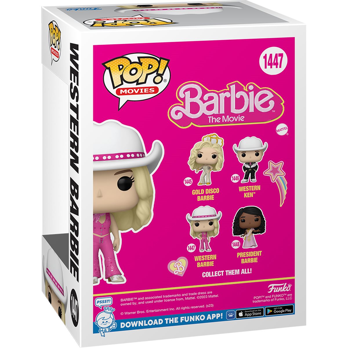 Funko POP! Barbie - Movie Western Barbie #1447