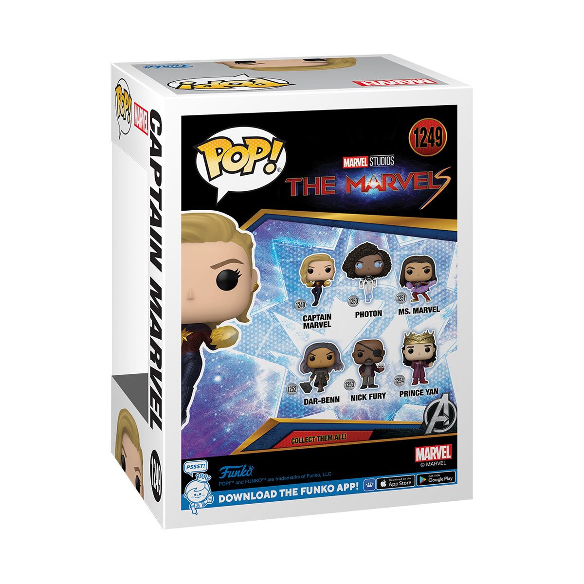 Funko POP! Marvel:The Marvels - Captain Marvel #1249