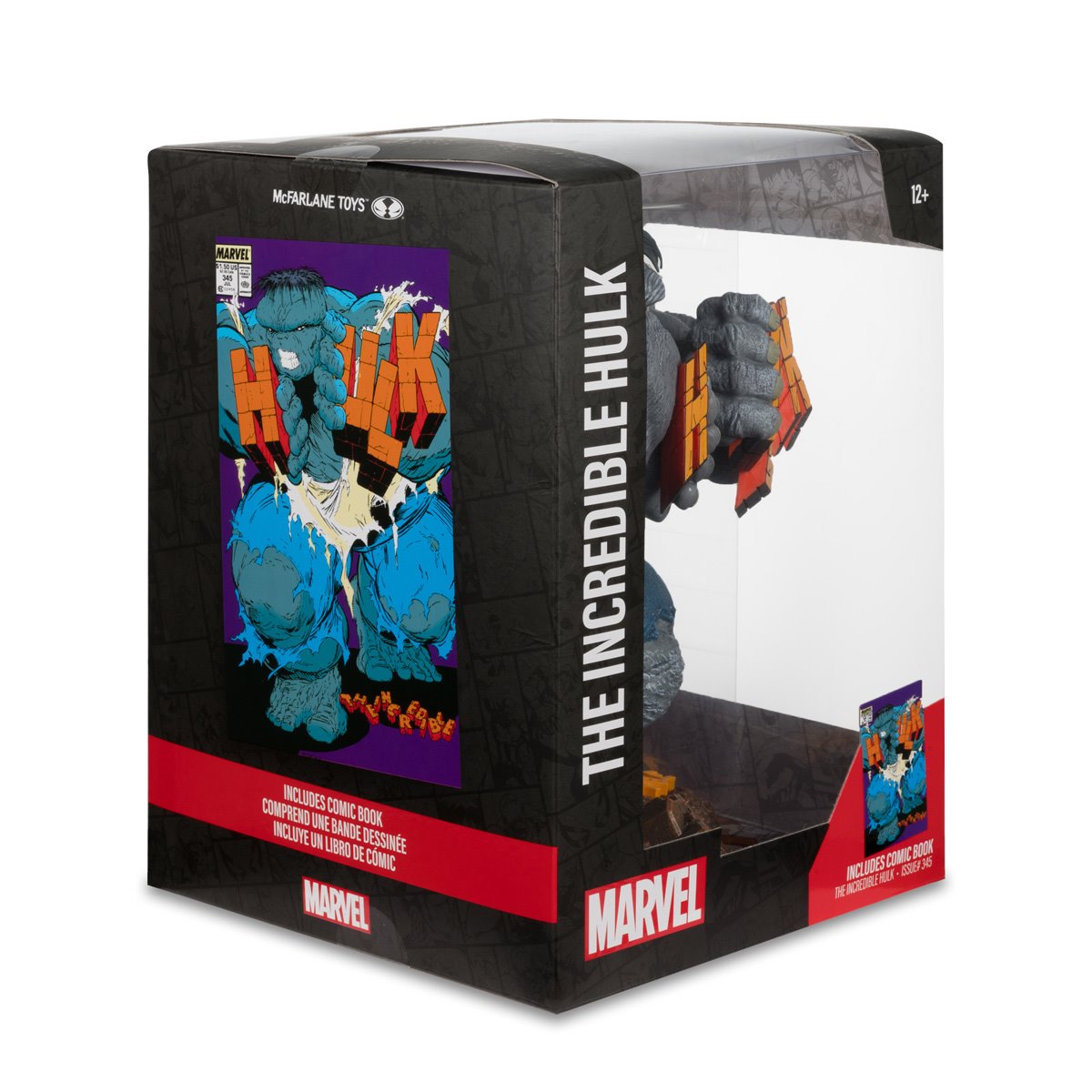 Mcfarlane Marvel: The Incredible Hulk #345 1:6 Scale Posed Figure with Scene