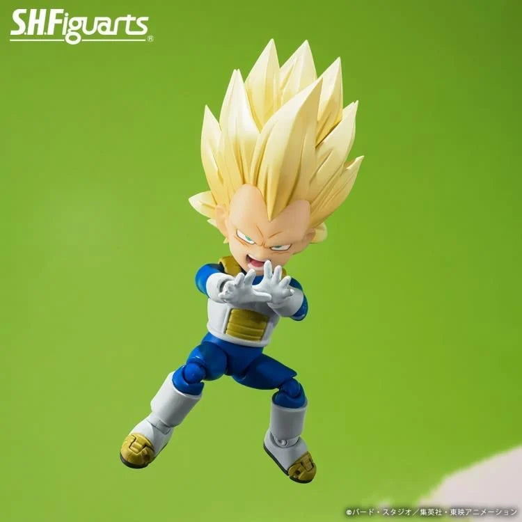 S.H.Figuarts Dragon Ball DAIMA Super Saiyan 3 Vegeta (Mini) Action Figure
