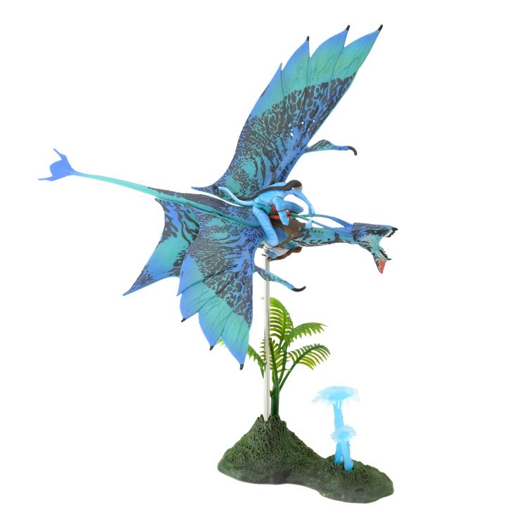 Mcfarlane Avatar - World of Pandora Banshee Rider Jake Sully Deluxe Figure Set