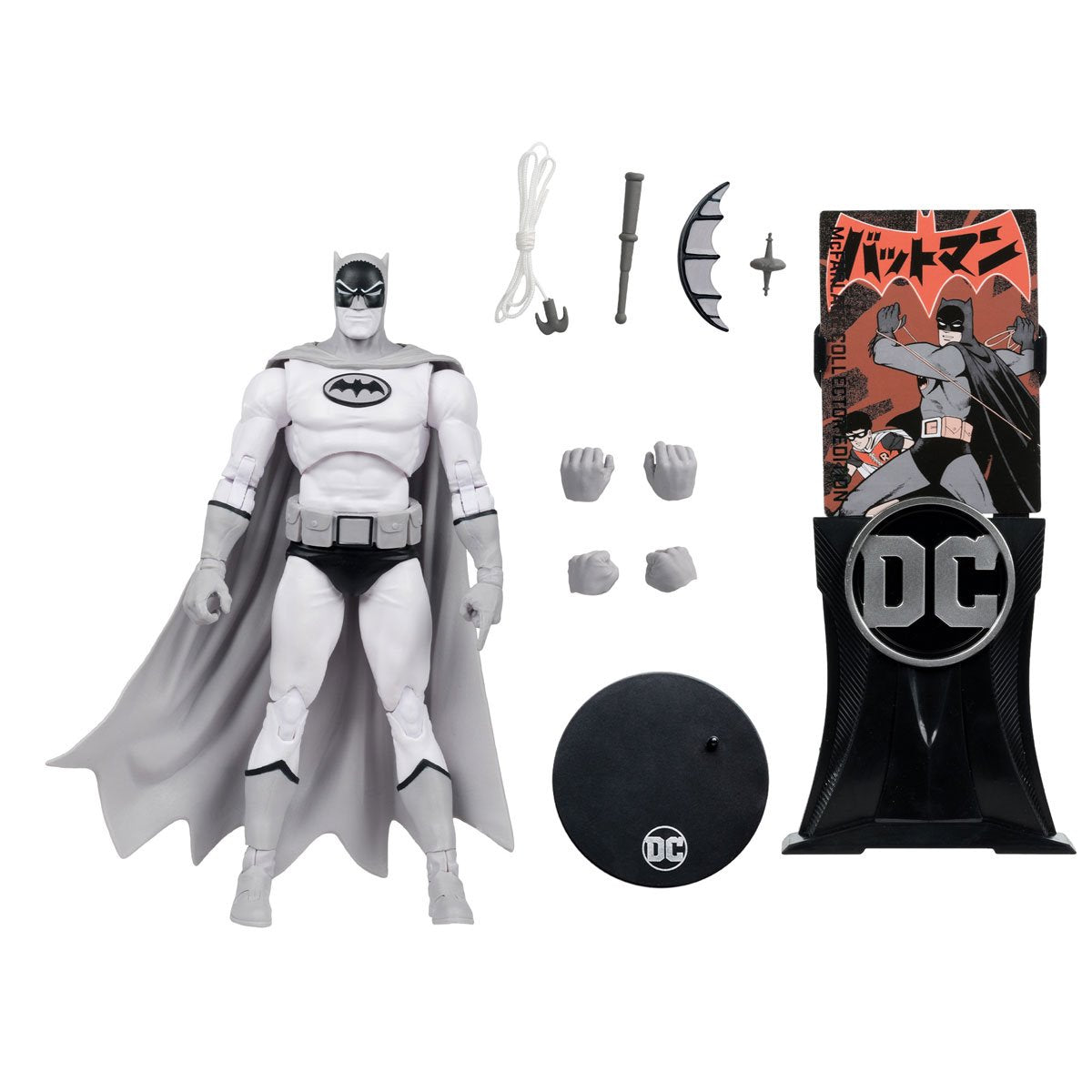 Mcfarlane DC Multiverse - Collector Edition: Batman Bat-Manga Action Figure (CHASE)