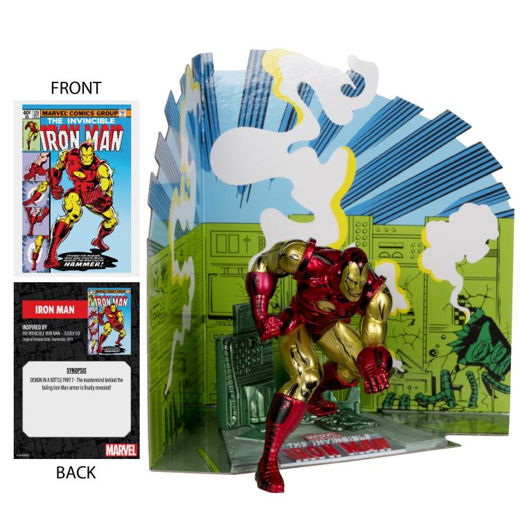 Mcfarlane Marvel Comics: The Invincible Iron Man #126 - Iron Man 1/10 Scale Collectible